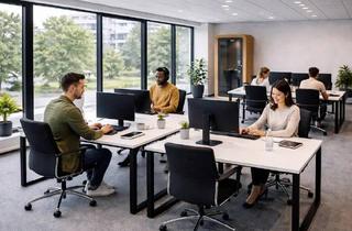 Büro zu mieten in Europadamm, 41460 Neuss, Büro in Neuss - all inklusive und möbliert, sofort beziehbar