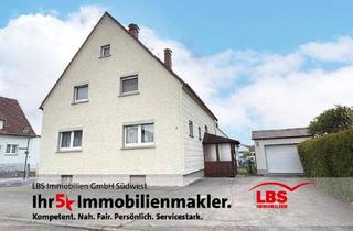 Haus kaufen in 72510 Stetten, Stetten - Gepflegtes Ein- bis Zweifamilienhaus mit Gartenhaus und Garage - perfekt für Familien