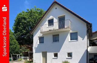Einfamilienhaus kaufen in 82383 Hohenpeißenberg, Hohenpeißenberg - Einfamilienhaus in begehrter Lage mit Bergblick!