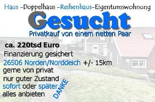 Doppelhaushälfte kaufen in 26506 Norden, Norden - HausDHHEigentumswohnung