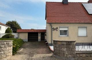 Doppelhaushälfte kaufen in 06249 Mücheln, Mücheln (Geiseltal) - Haus,Familie,Doppelhaushälfte,ruhige Lage,Heizung,Seenähe,Leipzig