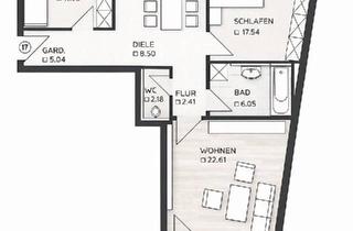 Wohnung kaufen in 84028 Landshut, Landshut - Kernsanierte 3,5 Zimmer Wohnung mit Loggia und Tiefgarage