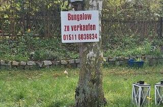 Haus kaufen in 39418 Staßfurt, Staßfurt - Bungalow auf Pachtgrundstück im Naherholunge. PretzienFelsensee