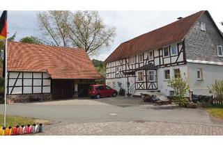 Haus kaufen in 34516 Vöhl, Vöhl - Haus mit Scheune und großem Grundstück.