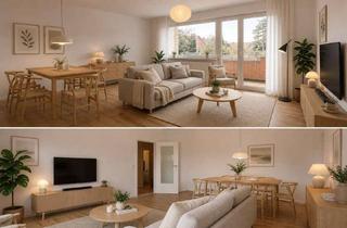 Wohnung kaufen in Marmaraweg 45, 12109 Mariendorf, Zu Verkaufen! Frisch renovierte 3-Zimmer-Wohnung mit Balkon und Stellplatz/Garage in Mariendorf!