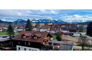 Wohnung kaufen in 87544 Blaichach, Ein Logenplatz in den Bergen- Dachgeschosswohnung mit unverbaubarem Alpenblick