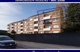 Wohnung kaufen in 47877 Willich, Sofort frei! Solide 4-Zimmer-ETW im 3. OG mit überdachtem Balkon in Willich