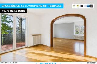 Wohnung kaufen in 74076 Heilbronn, Großzügige 4,5 - Zimmerwohnung mit Terrasse in Bestlage