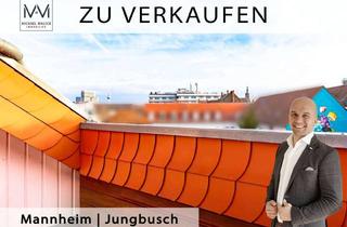 Wohnung kaufen in I 18-19, 68159 Mannheim, Sonnige Dachterrasse über den Dächern Mannheims – Charmantes 2-Zimmer-Dachgeschoss