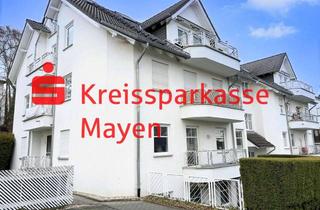 Wohnung kaufen in 56727 Mayen, Schöne 4 ZKB Whg m. herrlichem Garten, Stellplatz u. Tiefgaragenstellplatz