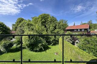 Wohnung kaufen in Parkstraße, 82343 Pöcking, Stilvolle 4-Zimmer-Wohnung mit Balkon & Blick ins Grüne in ruhiger Bestlage von Pöcking!