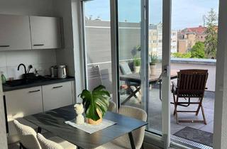 Wohnung mieten in 76137 Südweststadt, Stilvolle 87 qm Neubau-Maisonette mit Terrasse auf kernsaniertem Altbau – Karlsruhe Südweststadt