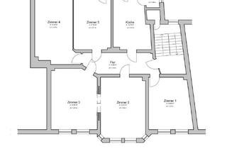 Wohnung mieten in Moltkestraße 66, 31135 Hildesheim, Herrschaftliche Altbauwohnung, Stuck, Balkon, Dielen