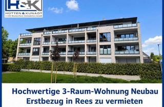 Wohnung mieten in Zum Alten Schulhof 11, 46459 Rees, Hochwertige 3 Raumwohnung Neubau Erstbezug in bevorzugter Wohnlage