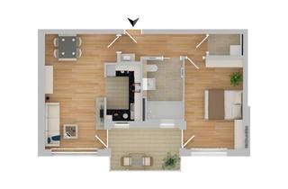 Wohnung mieten in 85098 Großmehring, 2-Zimmer Wohnung im Betreuten Wohnen
