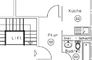 Wohnung mieten in Am Steingraben 65, 98617 Meiningen, Frisch renovierte 2-Raum Wohnung mit Balkon und Einbauküche!