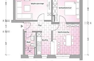 Wohnung mieten in Habichthöhe 15, 42657 Solingen, *Großzügig geschnittene 2-Zimmer-Erdgeschosswohnung in der Habichthöhe