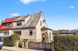 Doppelhaushälfte kaufen in 07955 Auma, Solide Doppelhaushälfte mit Doppelgarage in Auma-Weidatal