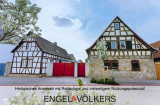 Haus kaufen in 67454 Haßloch, Historisches Anwesen mit Reitanlage und vielseitigem Nutzungspotenzial!
