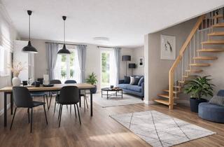 Doppelhaushälfte kaufen in 35516 Münzenberg, Gambach: Moderne Doppelhaushälfte mit Grundstück in zentraler Lage – provisionsfrei