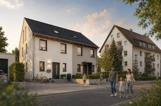 Doppelhaushälfte kaufen in 35516 Münzenberg, Gambach: Moderne Doppelhaushälfte mit Grundstück in zentraler Lage – provisionsfrei