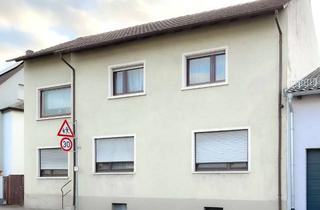 Haus kaufen in 68794 Oberhausen-Rheinhausen, 1-2 Fam.Haus 7-9 Zi., 209 qm, Wohnen + Büro, Oberhausen-Rheinhausen, weitere Bebauung möglich PRIVAT