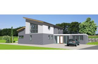 Haus kaufen in Am Asperstück, 35091 Cölbe, Bezugsfertiges Luxus Ökohaus A+/ geplanter Anbau 2 Zimmer