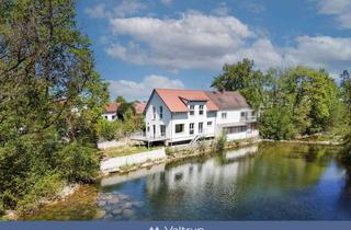 Haus kaufen in 82256 Fürstenfeldbruck, EINZIGARTIGES HAUS AN DER AMPER: MODERNES WOHNEN ÜBER HOCHWASSERNIVEAU