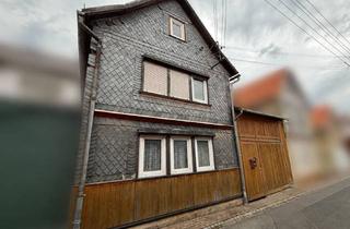 Haus kaufen in 99986 Oberdorla, Abrissobjekt im Dorfkern – kleines Grundstück mit Neubaupotenzial & massivem Keller