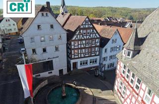 Mehrfamilienhaus kaufen in 35315 Homberg, Fachwerkliebe - Mehrfamilienhaus mit ehemaliger Gastätte im Herzen von Homberg (Ohm)