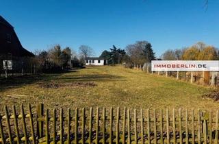 Grundstück zu kaufen in 14542 Werder (Havel), IMMOBERLIN.DE - Großartiges Baugrundstück in reiner Anliegerlage & Seenähe