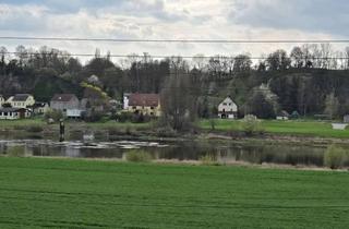 Grundstück zu kaufen in Elbstraße 000, 01665 Diera-Zehren, Einzigartiges Grundstück mit unverbaubarem Blick auf die Elbe