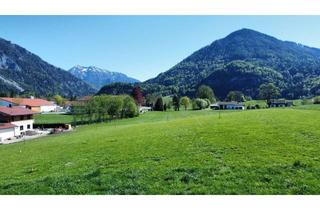 Grundstück zu kaufen in 83324 Ruhpolding, Idyllische, sonnige Baugrundstücke in Ruhpolding - Ortsrandlage mit unverbaubarem Bergblick