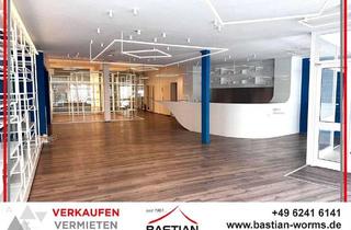 Büro zu mieten in 68519 Viernheim, Sichtbar. Stilvoll. Vielseitig: modernisiertes Ladenlokal mit Büros & Lagerraum–Viernheim Zentrum