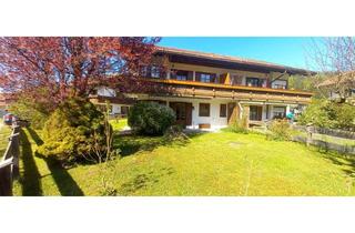Wohnung kaufen in 83313 Siegsdorf, Schöne 2,5 Zimmer EG Wohnung mit großen Garten und Garage in traumhafter Lage