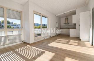 Penthouse kaufen in 76189 Karlsruhe, Einziehen & wohlfühlen – 3-Zimmer-Penthouse mit Terrasse und TG-Stellplatz in Ka-Oberreut (Erbpacht)