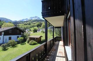 Wohnung mieten in Staufenstraße 3b, 83454 Anger, 3-Zi-Whg mit herrlichem Bergblick, 2 Südbalkonen, TG-Stellplatz, Außenstellplatz und großem Keller