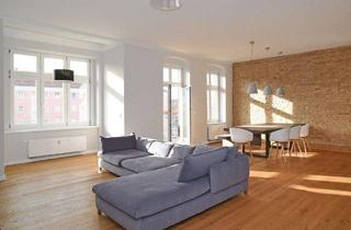 Wohnung mieten in Danziger Straße 165, 10407 Prenzlauer Berg, Hochwertig sanierte Altbauwohnung im Bötzowviertel, 3. OG mit Aufzug, Weitblick, 2 Bäder, Balkon