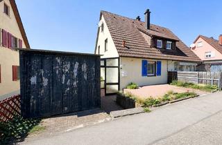 Doppelhaushälfte kaufen in 72213 Altensteig, Doppelhaushälfte in Altensteig: Charme, sonnige Gartenidylle & viel Entwicklungspotenzial