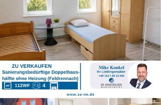 Doppelhaushälfte kaufen in 75334 Straubenhardt, Sanierungsbedürftige Doppelhaushälfte mit Schuppen
