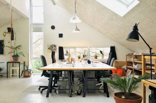 Büro zu mieten in 22549 Hamburg, Schreibtischplatz in kreativer Büro und Ateliergemeinschaft im Grünen