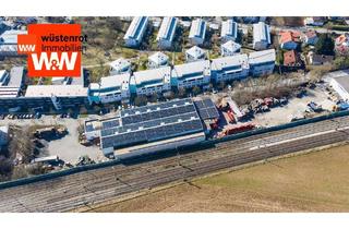 Gewerbeimmobilie kaufen in 85540 Haar, 5567 m² Grundstück für Gewerbe. Bebaut mit Bestandsgebäude und Hallen. Neubau 4 Geschossig möglich.