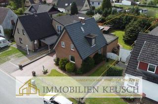 Einfamilienhaus kaufen in 27299 Langwedel, Einfamilienhaus mit schönen Garten in einer Sackgasse, Garage & div. Nebengebäude, TOP angebunden