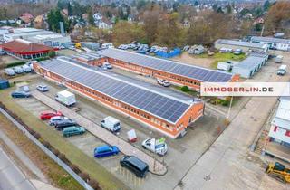 Gewerbeimmobilie kaufen in 15569 Woltersdorf, IMMOBERLIN.DE - Toplage nahe A10! Gewerbepark mit Potenzial für Wohnbebauung