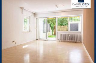 Wohnung kaufen in 64297 Eberstadt, Selbstnutzung oder Kapitalanlage: 2-Zimmer-Wohnung mit Mini-Garten, in Darmstadt-Eberstadt