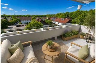 Wohnung kaufen in 86807 Buchloe, 3-ZKB-Eigentumswohnung über den Dächern von Buchloe mit Südbalkon, Aufzug und TG-Stellplatz