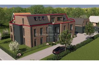 Penthouse kaufen in 26810 Westoverledingen, Exklusive Penthousewohnung mit Aufzug und zwei großzügigen Dachterrassen (Whg. 5)
