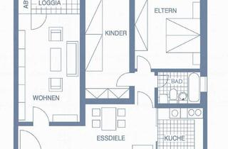 Wohnung kaufen in Emsring 11, 44628 Horsthausen, Eigentumswohnng in Herne - 83 qm, 3 Zimmer in guter Lage