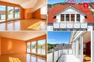 Wohnung kaufen in 97999 Igersheim, Tolle 4-Zimmer-Dachgeschosswohnung mit Blick auf Burg Neuhaus +++ sofort verfügbar