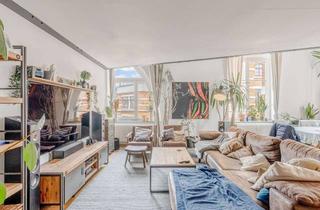 Loft kaufen in 04229 Plagwitz, ++ Exklusiv am Wasser: Saniertes 3,5 Zimmer Maisonette LOFT in den Buntgarnwerken